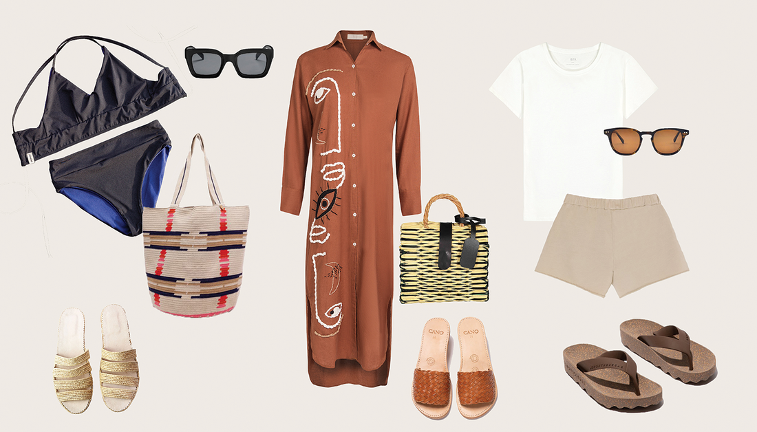 Sustainable Beach Outfit for the Chill Beach-Goer